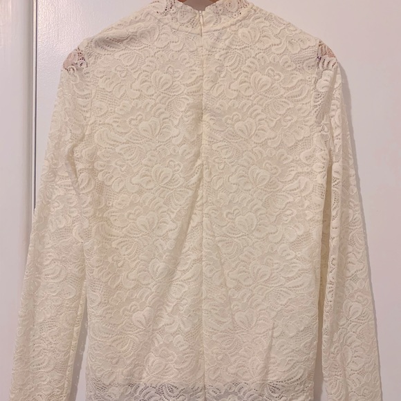 Vero Moda Lace Mock Turtleneck - Picture 7 of 8